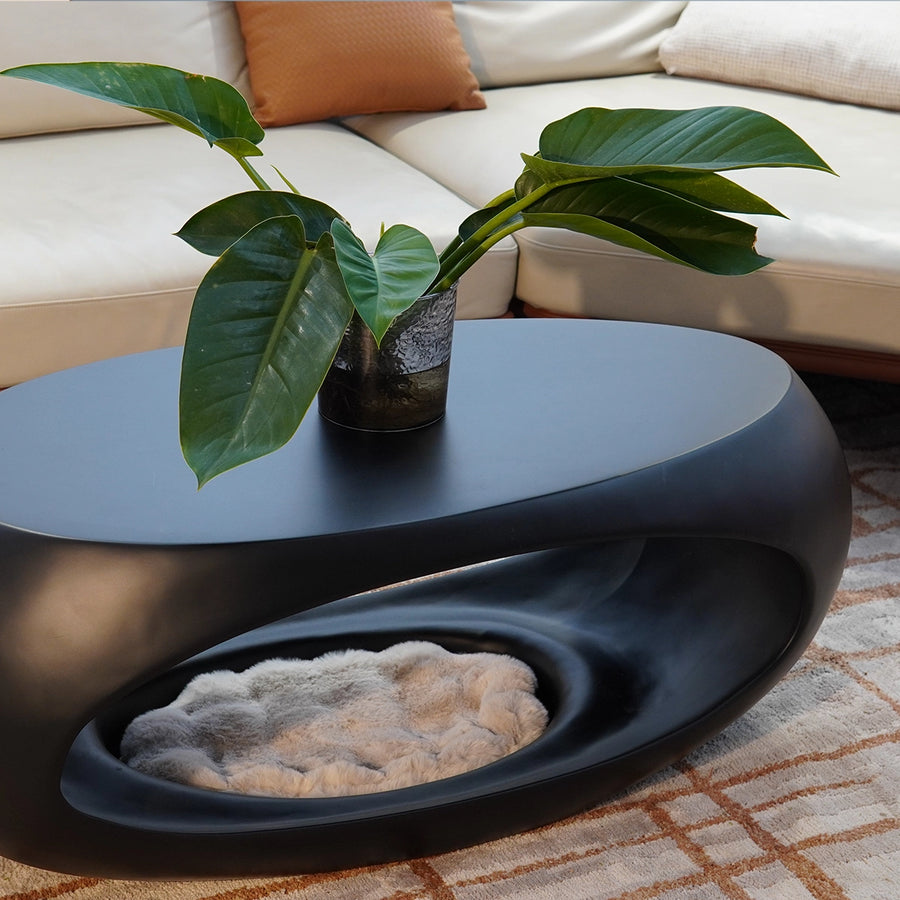 Pet-Friendly Dinosaur Egg Coffee Table
