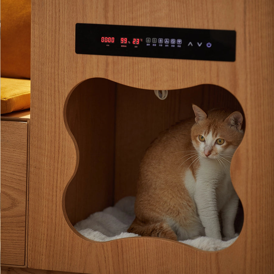Cat-Fun Mansion Shoe-Changing Stool