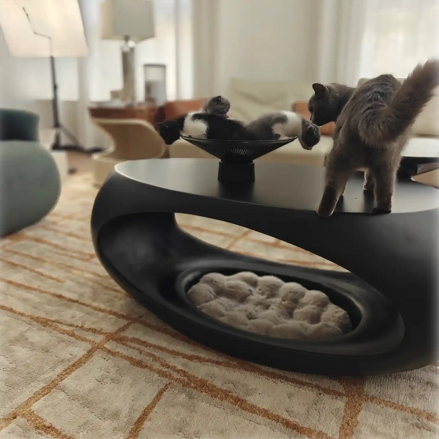 Pet-Friendly Dinosaur Egg Coffee Table