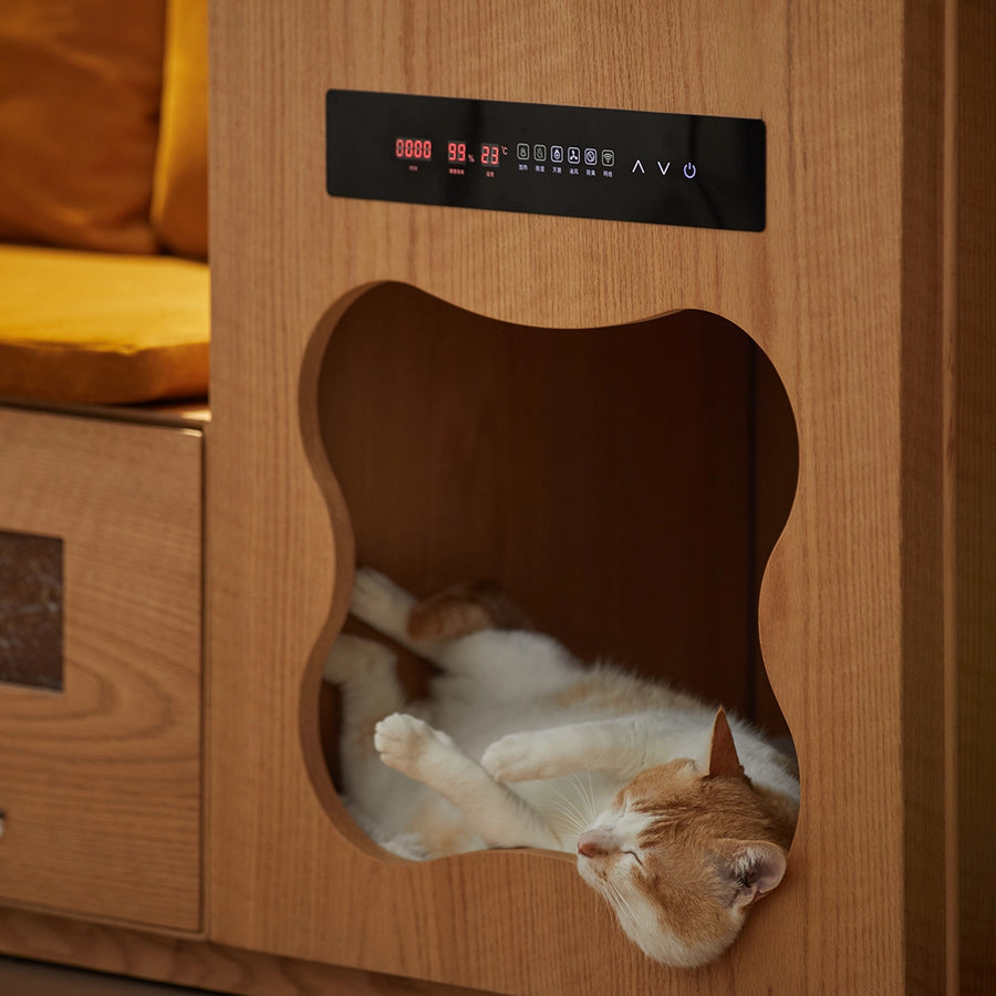 Cat-Fun Mansion Shoe-Changing Stool