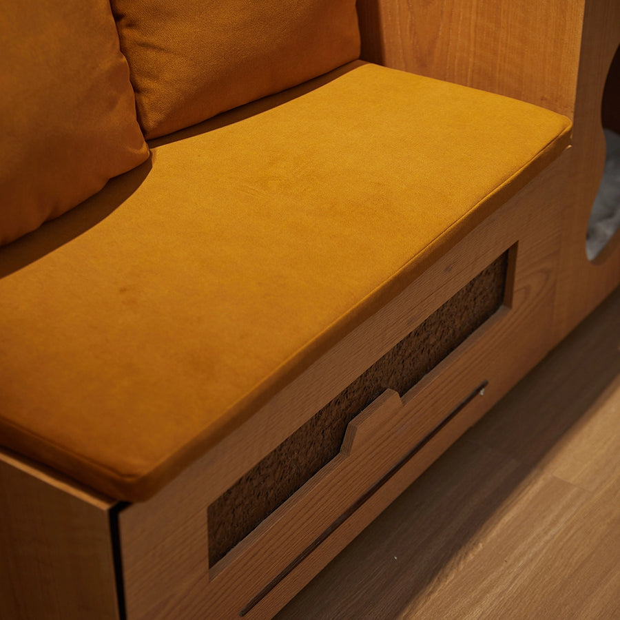 Cat-Fun Mansion Shoe-Changing Stool