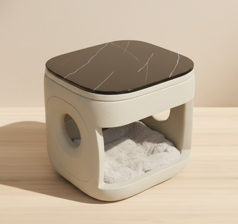 Two-in-one and bed side table