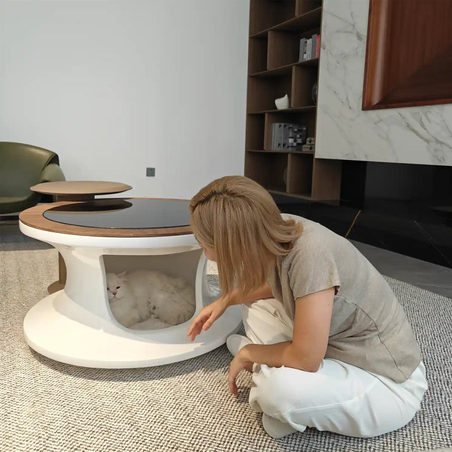 Light Egg Tart Coffee Table