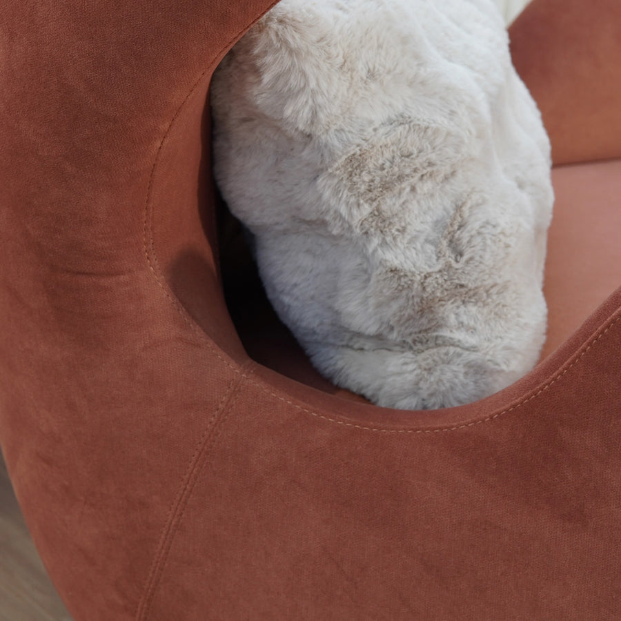 Whale-Shark Lounge Chair — A lounge chair made for you and your cat