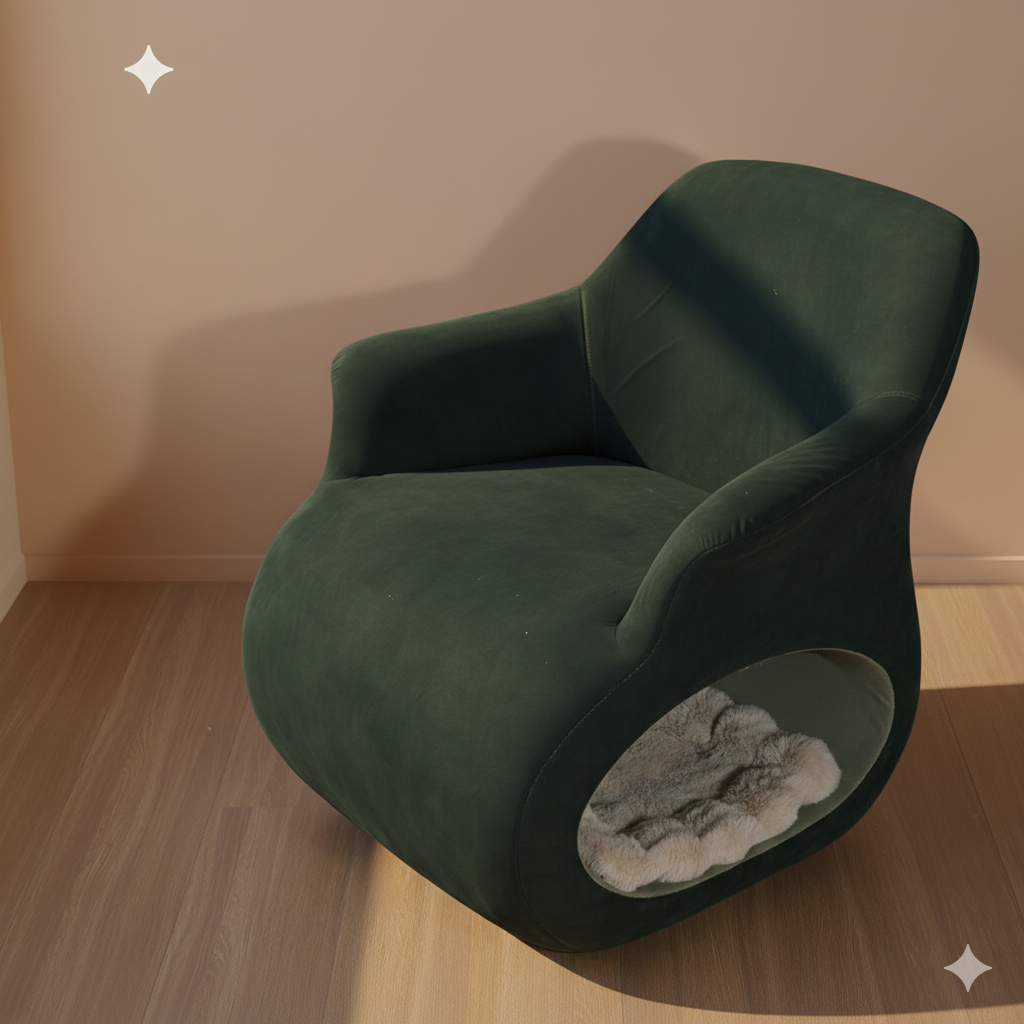 Puff Chair Space Fiber